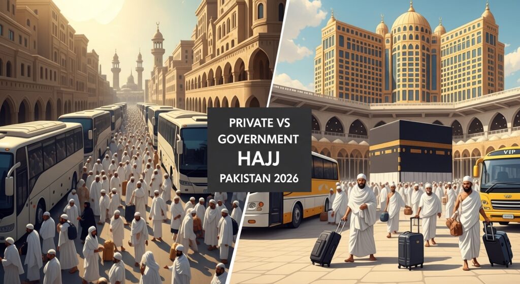 private vs government hajj 2026